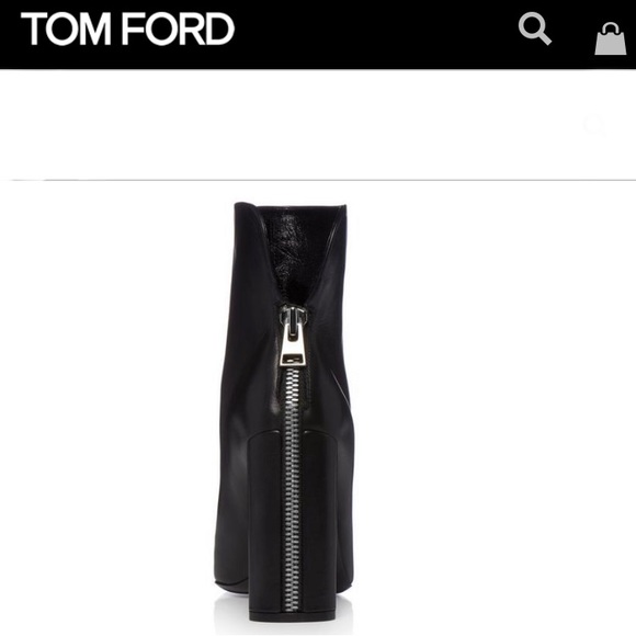 Tom Ford Heeled Ankle Boot, Leather, 38/US 8 - Picture 4 of 12